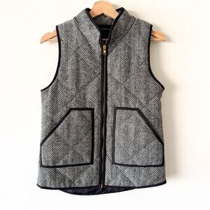 Merokeety Puff Herringbone Vest Size Small